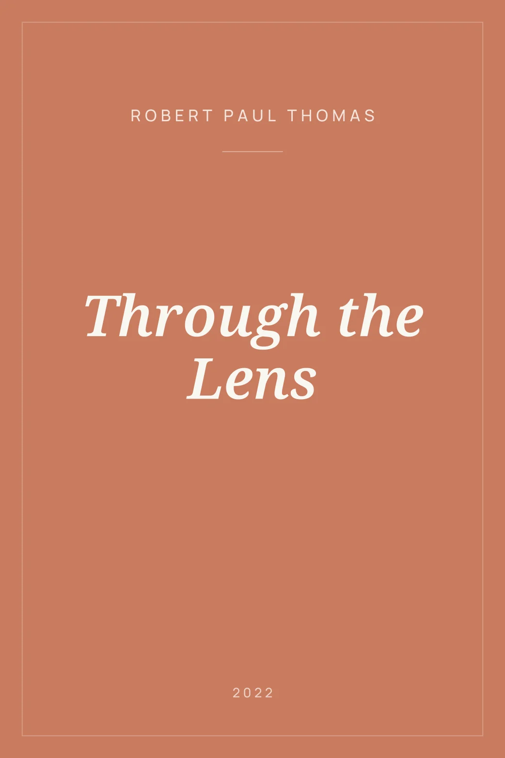 Portada de Through the Lens