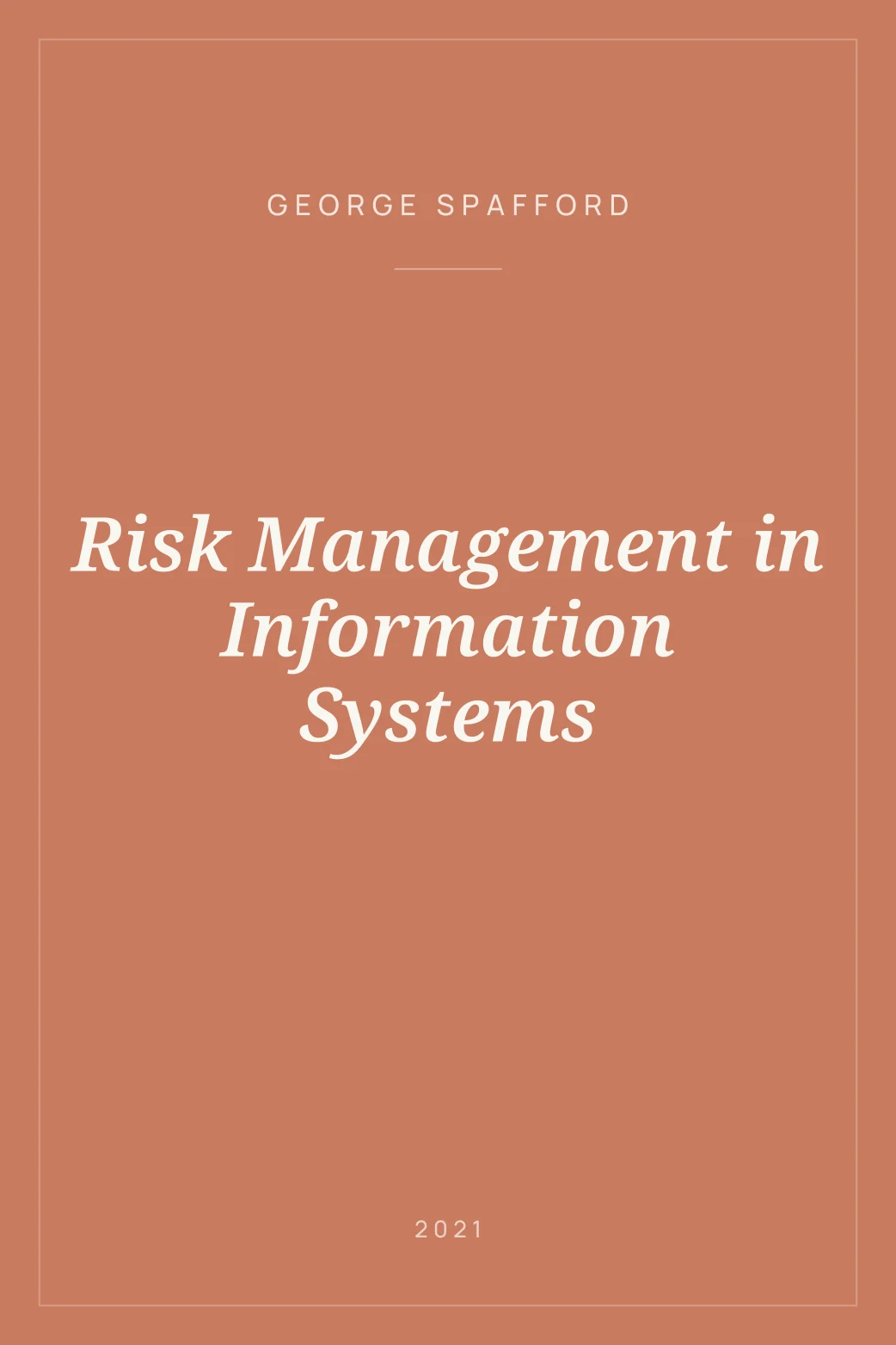 Portada de Risk Management in Information Systems