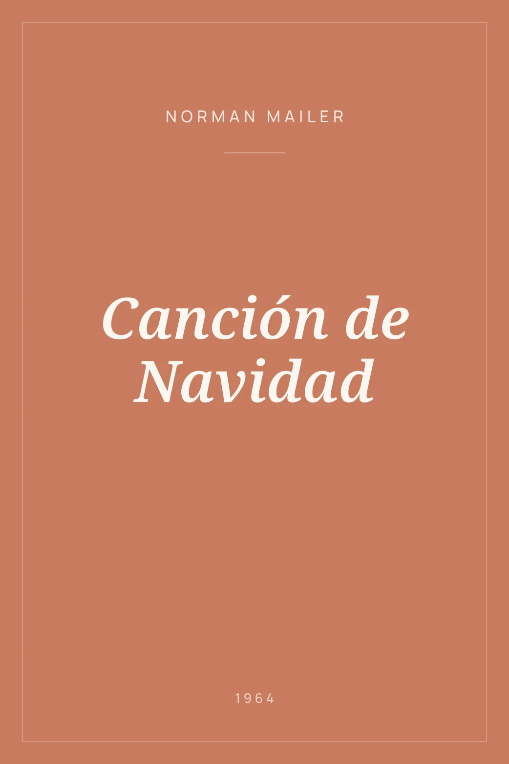 Portada de Canción de Navidad