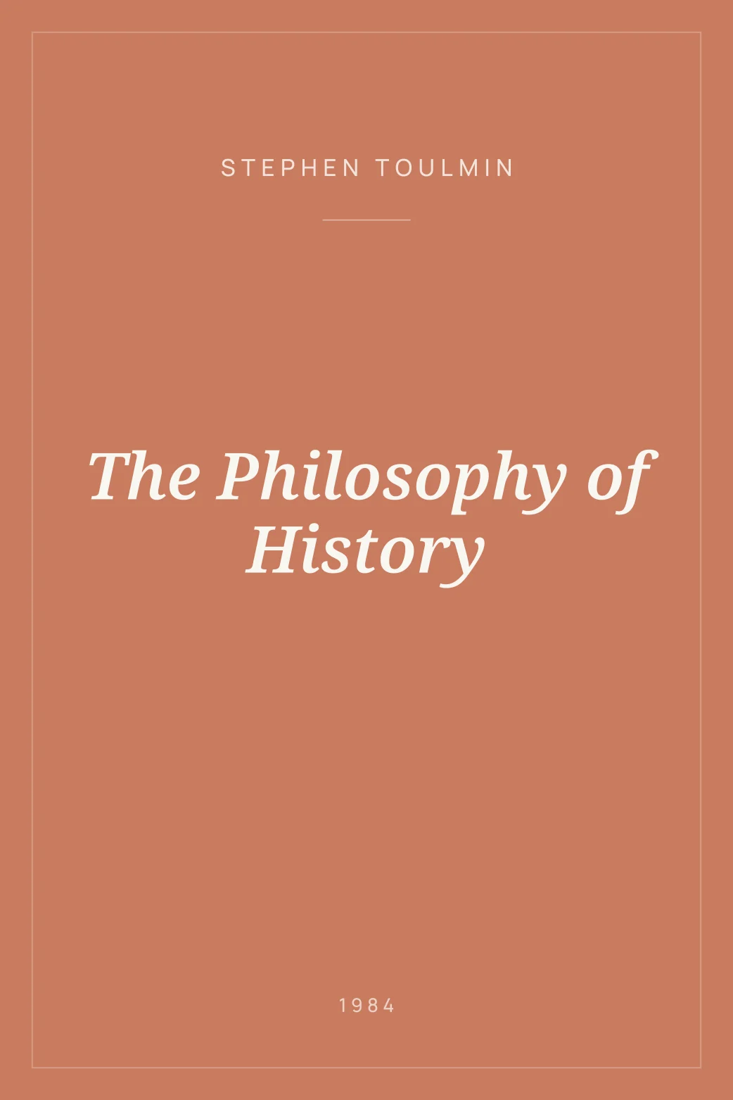 Portada de The Philosophy of History