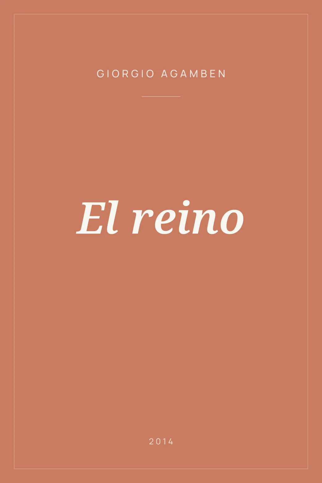 Portada de El reino