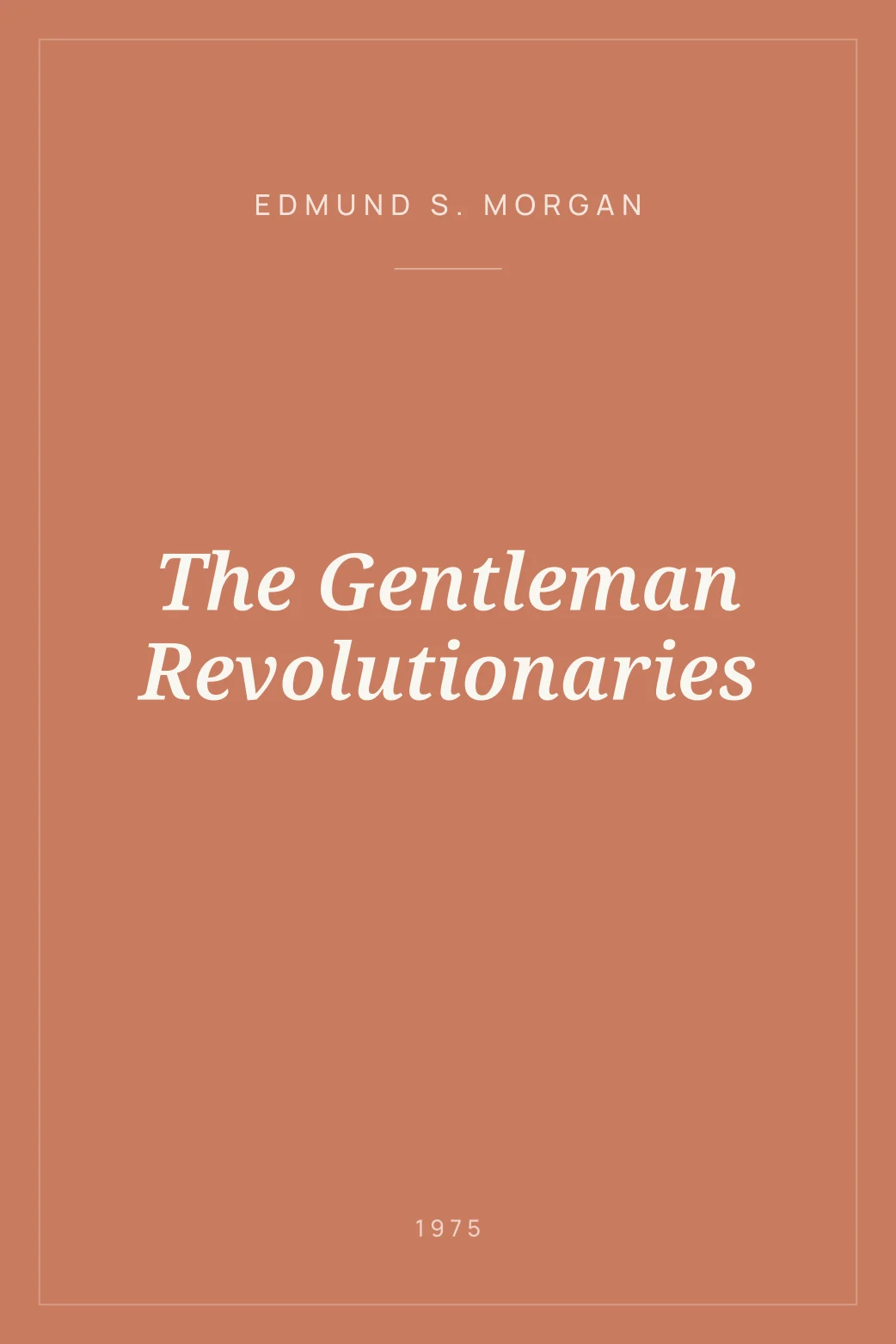 Portada de The Gentleman Revolutionaries