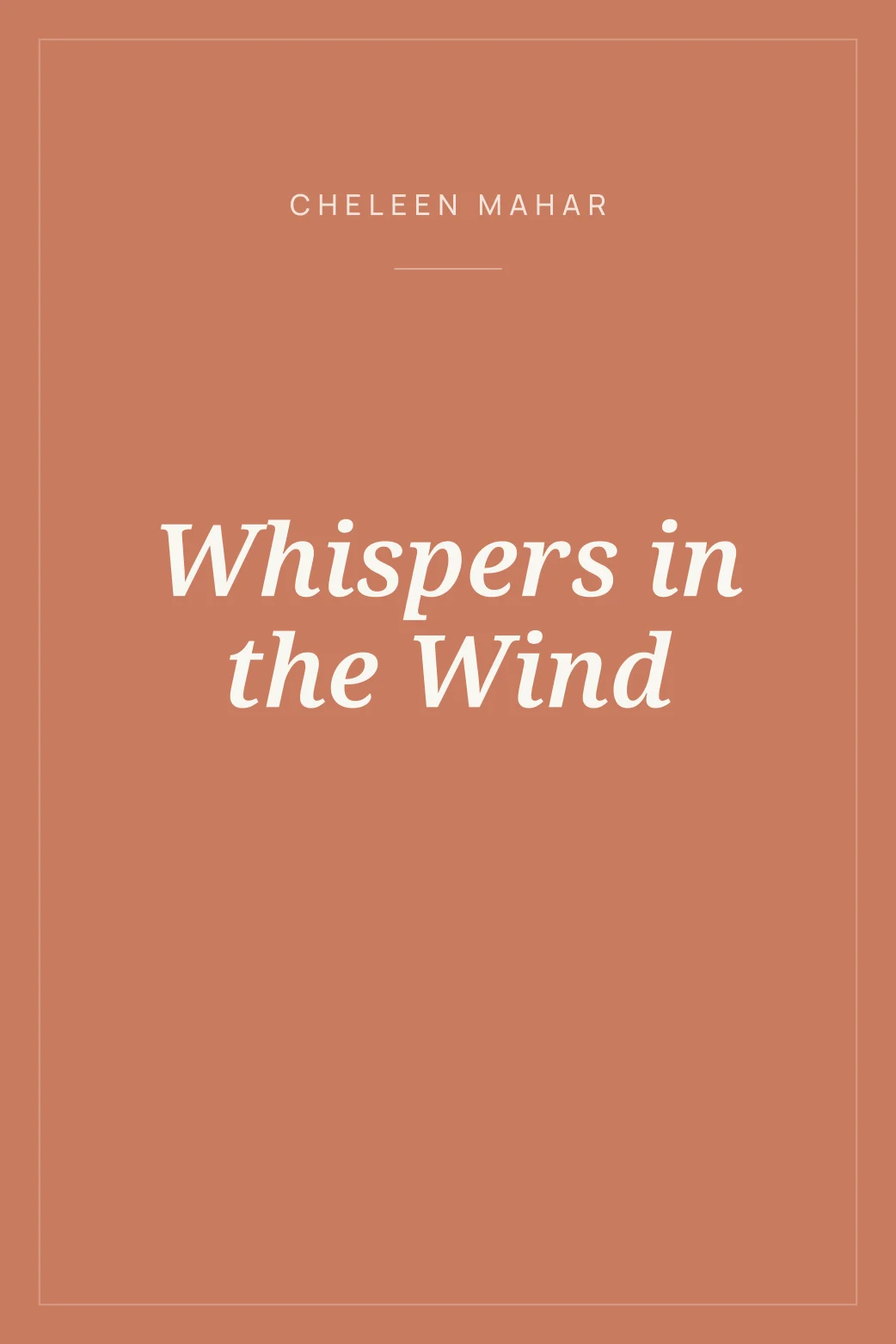 Portada de Whispers in the Wind