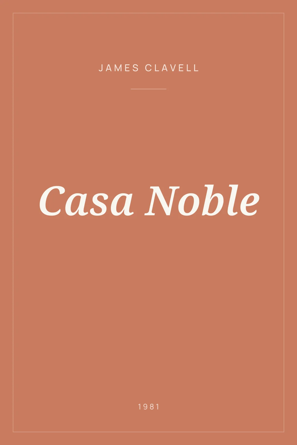 Portada de Casa Noble