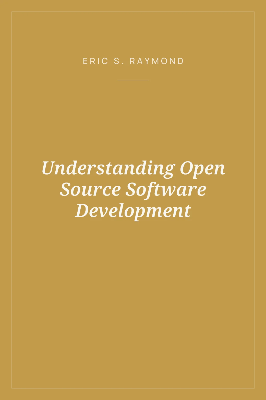 Portada de Understanding Open Source Software Development
