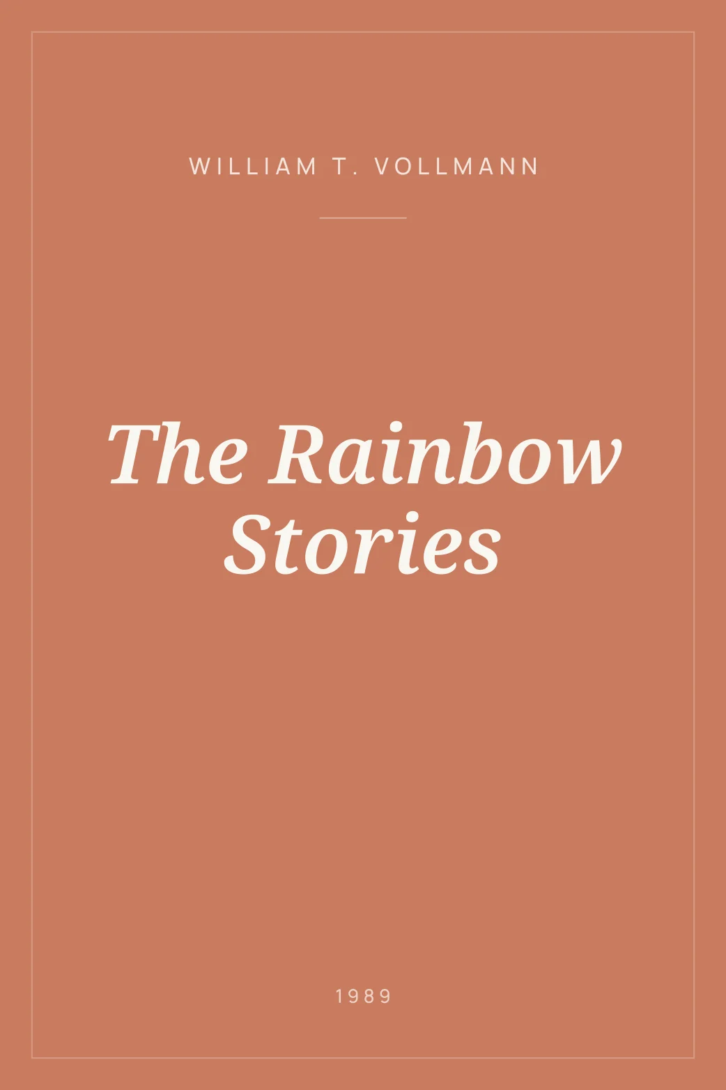 Portada de The Rainbow Stories