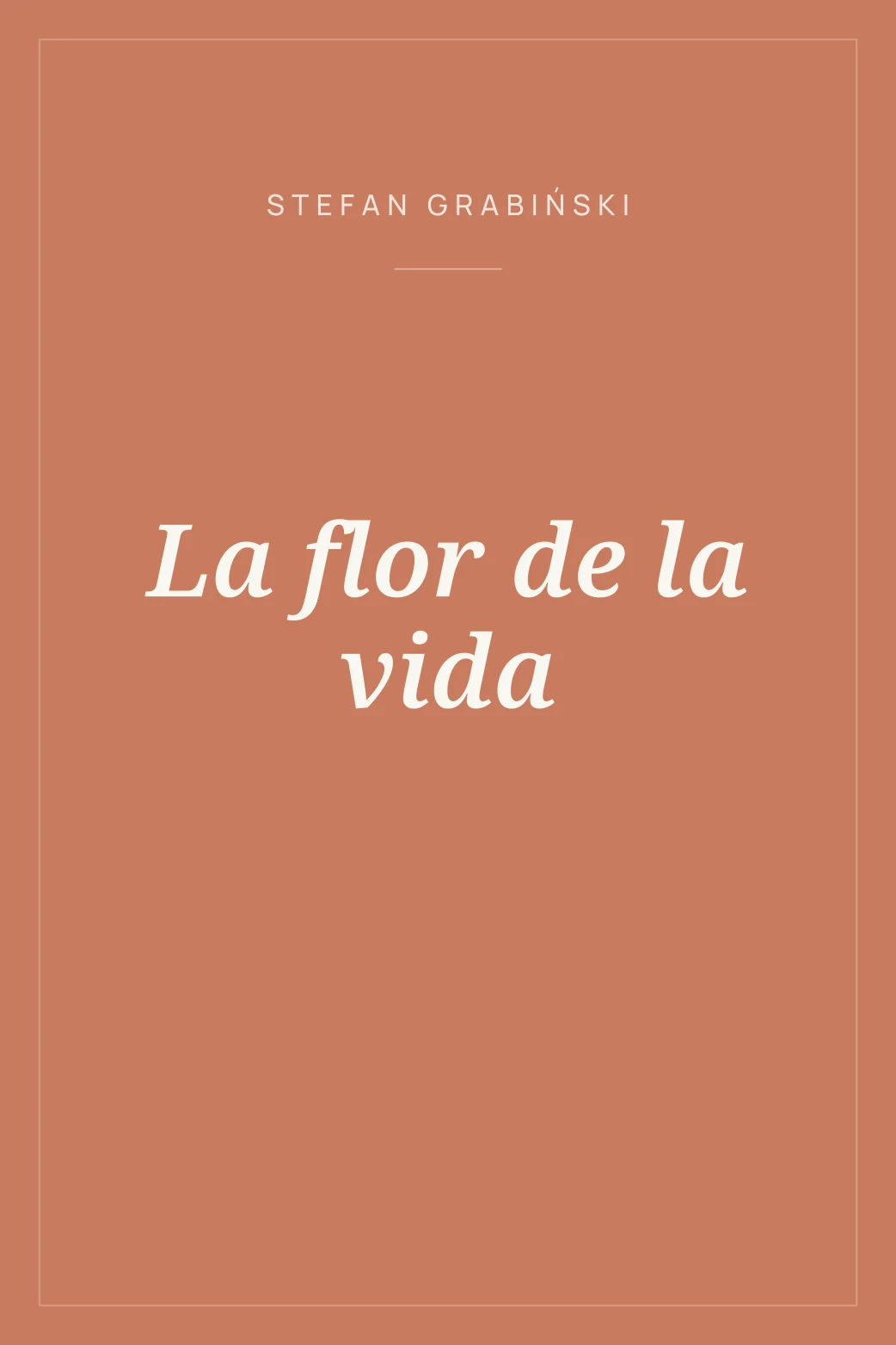 Portada de La flor de la vida