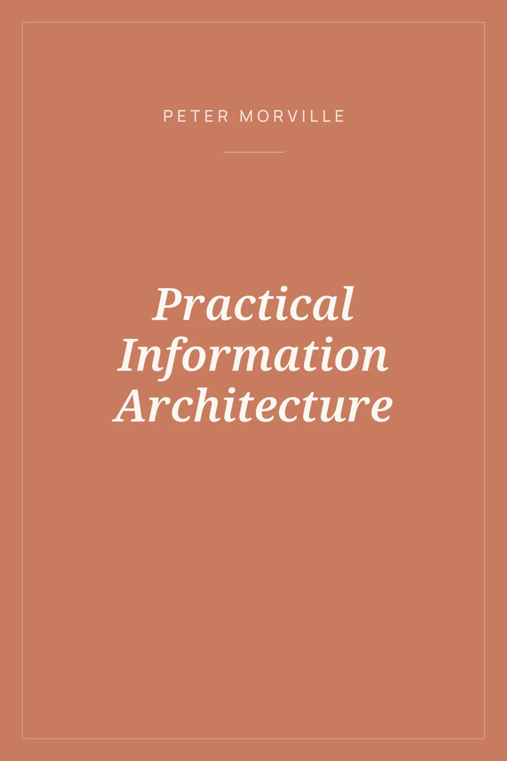 Portada de Practical Information Architecture