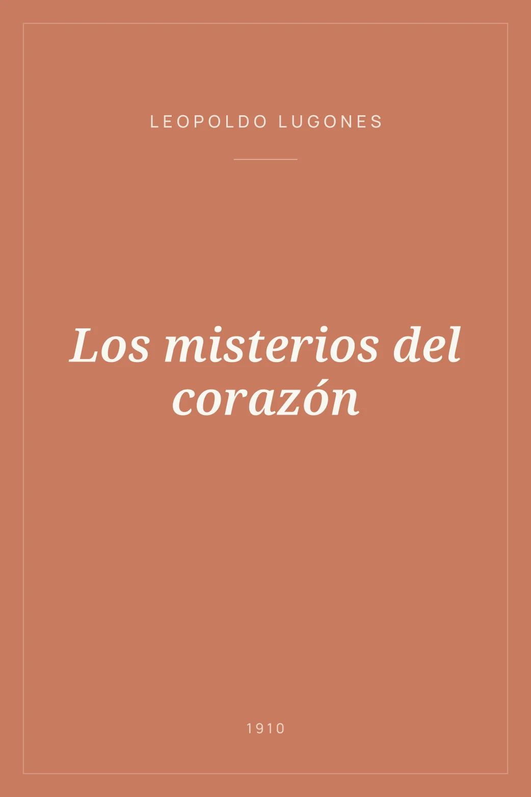 Portada de Los misterios del corazón