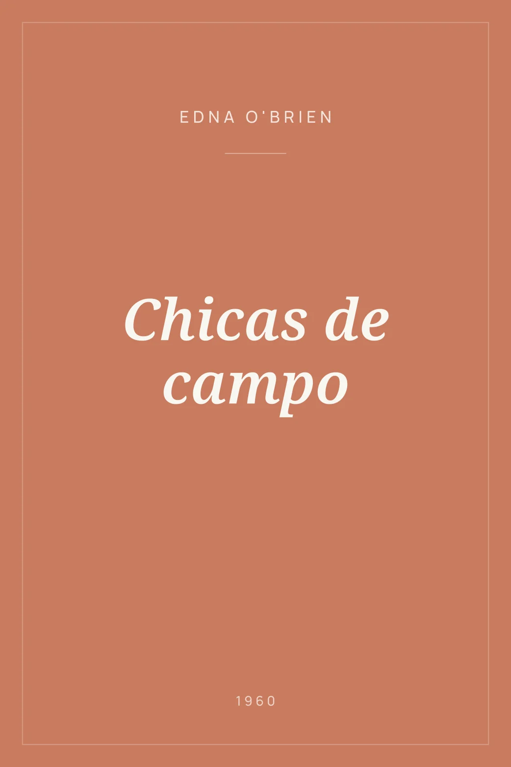 Portada de Chicas de campo