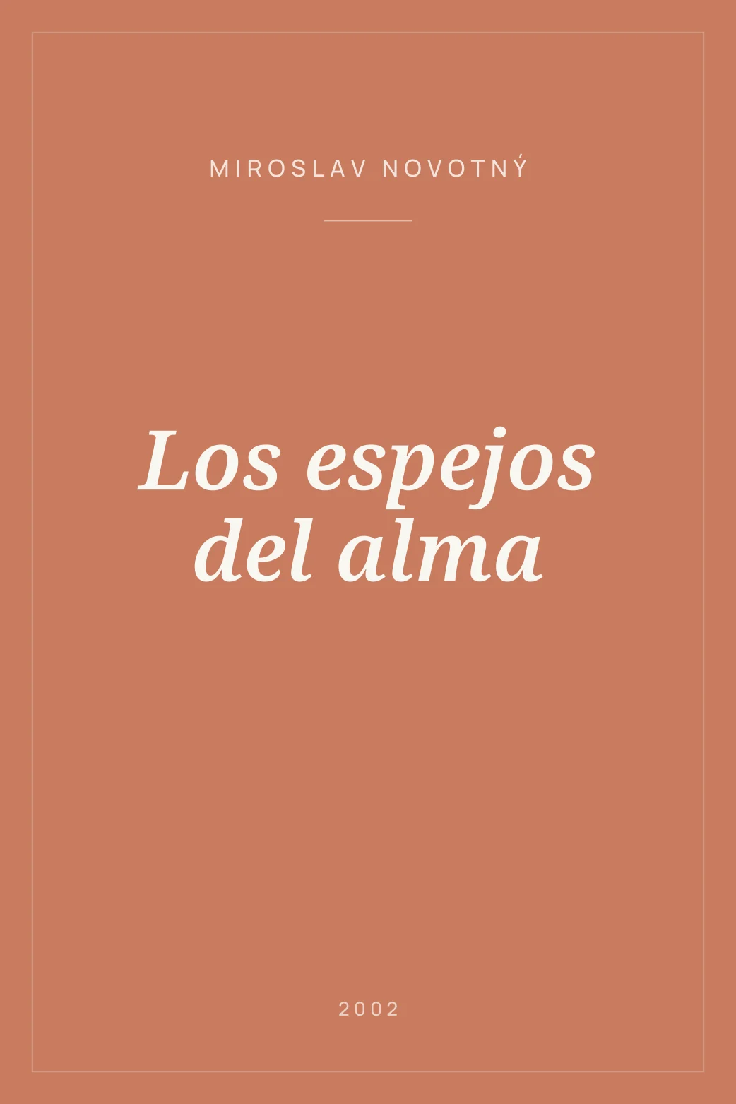 Portada de Los espejos del alma