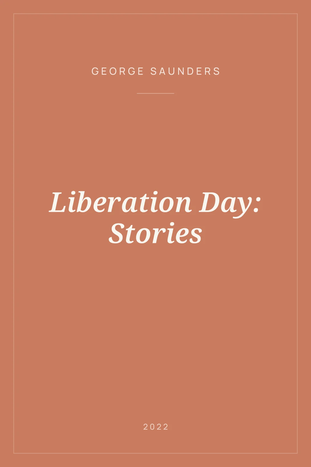 Portada de Liberation Day: Stories