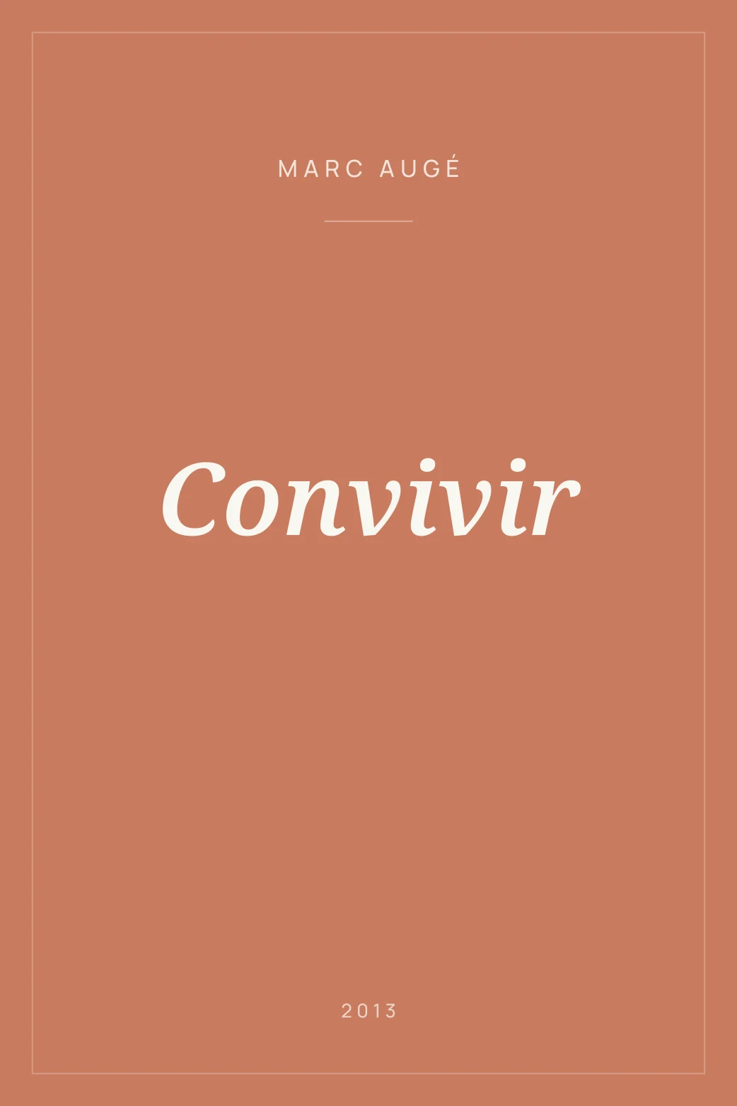 Portada de Convivir