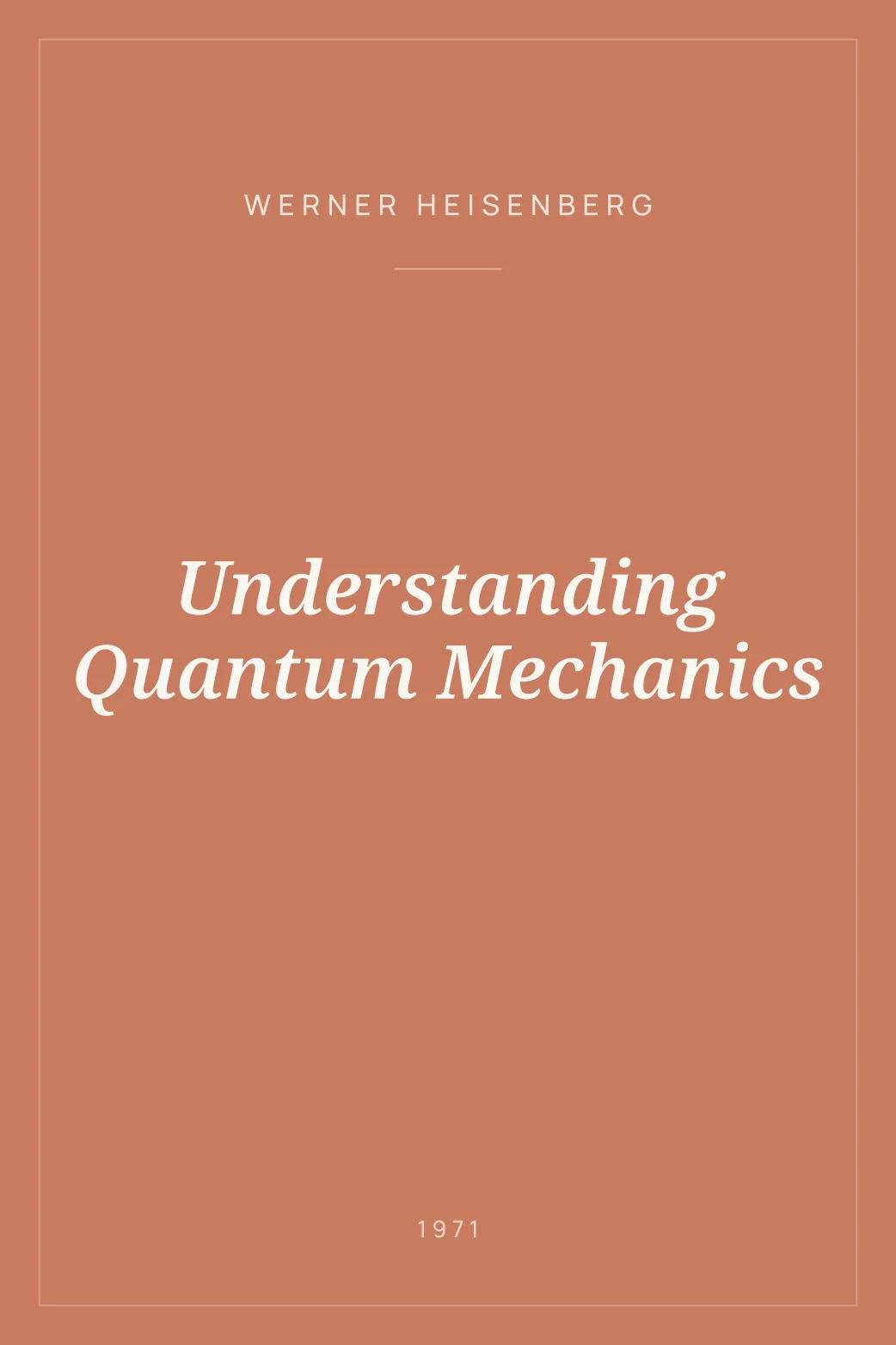 Portada de Understanding Quantum Mechanics