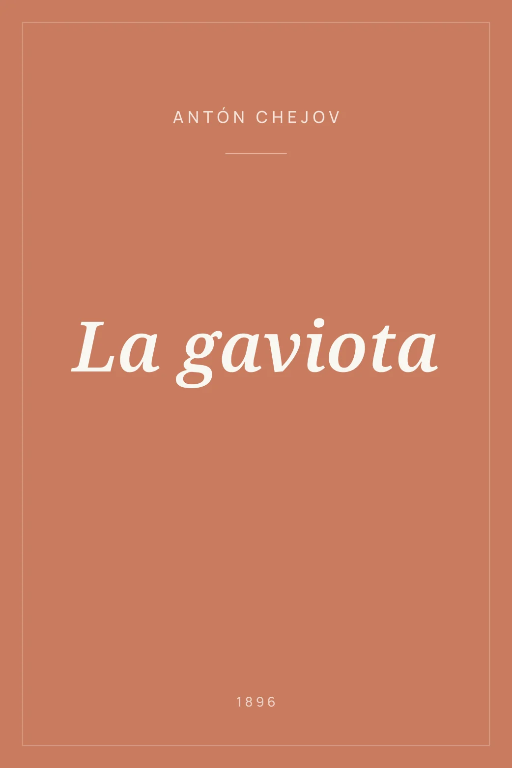 Portada de La gaviota