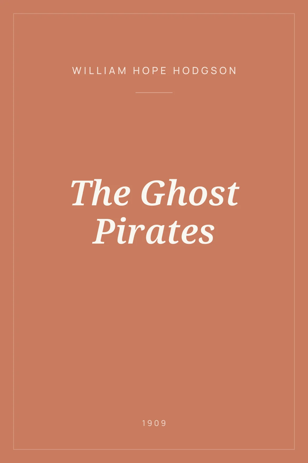 Portada de The Ghost Pirates