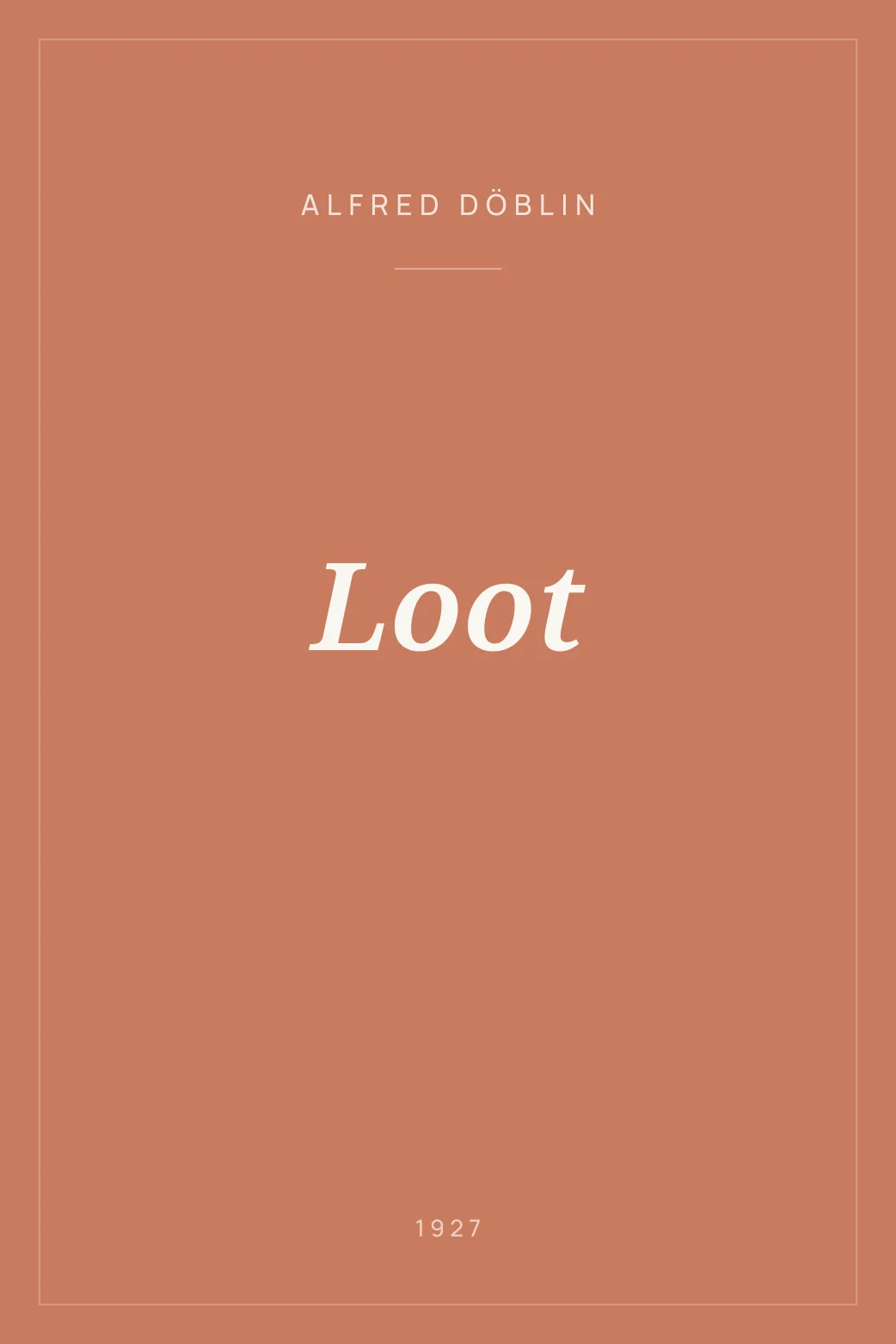 Portada de Loot