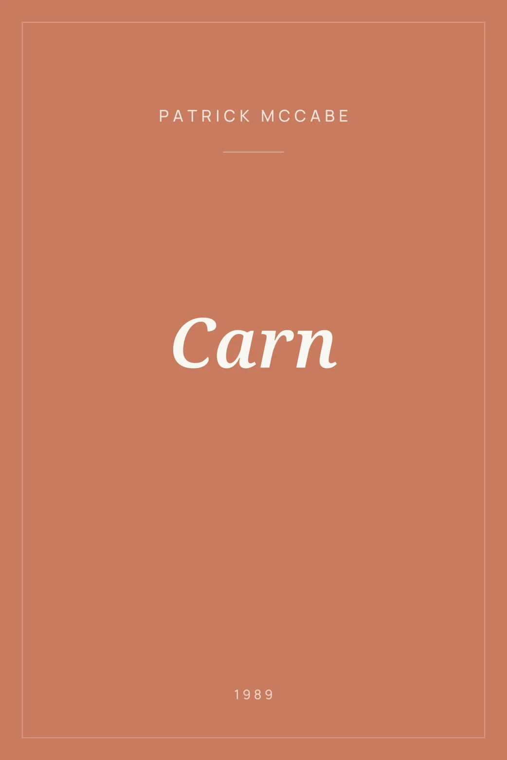 Portada de Carn