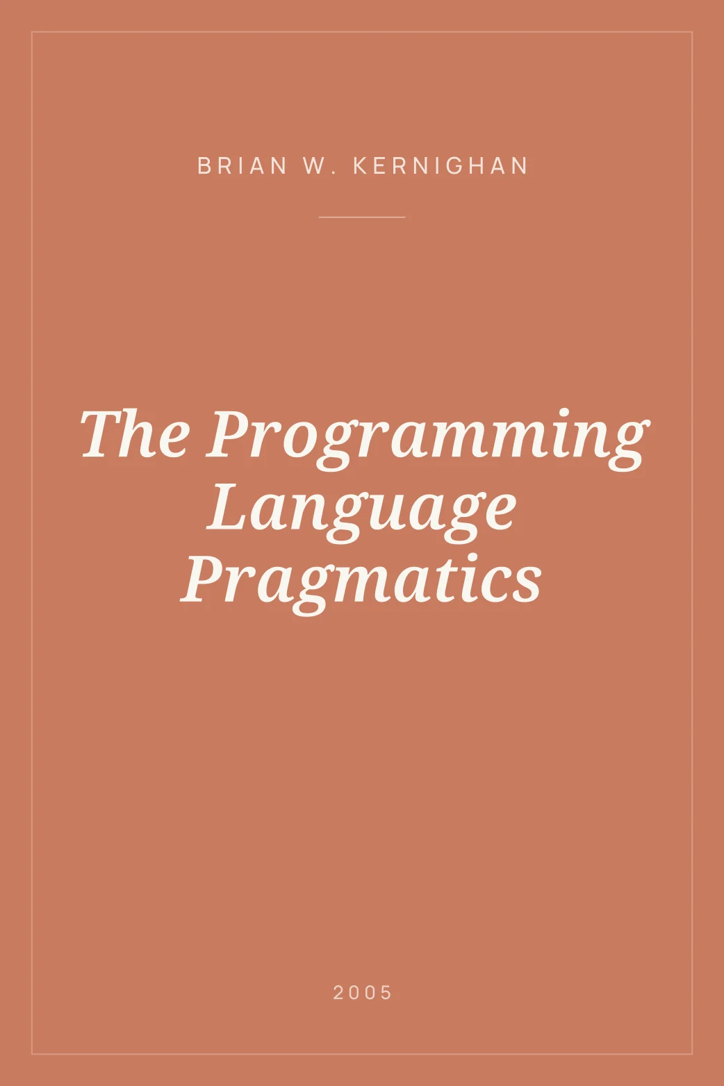 Portada de The Programming Language Pragmatics