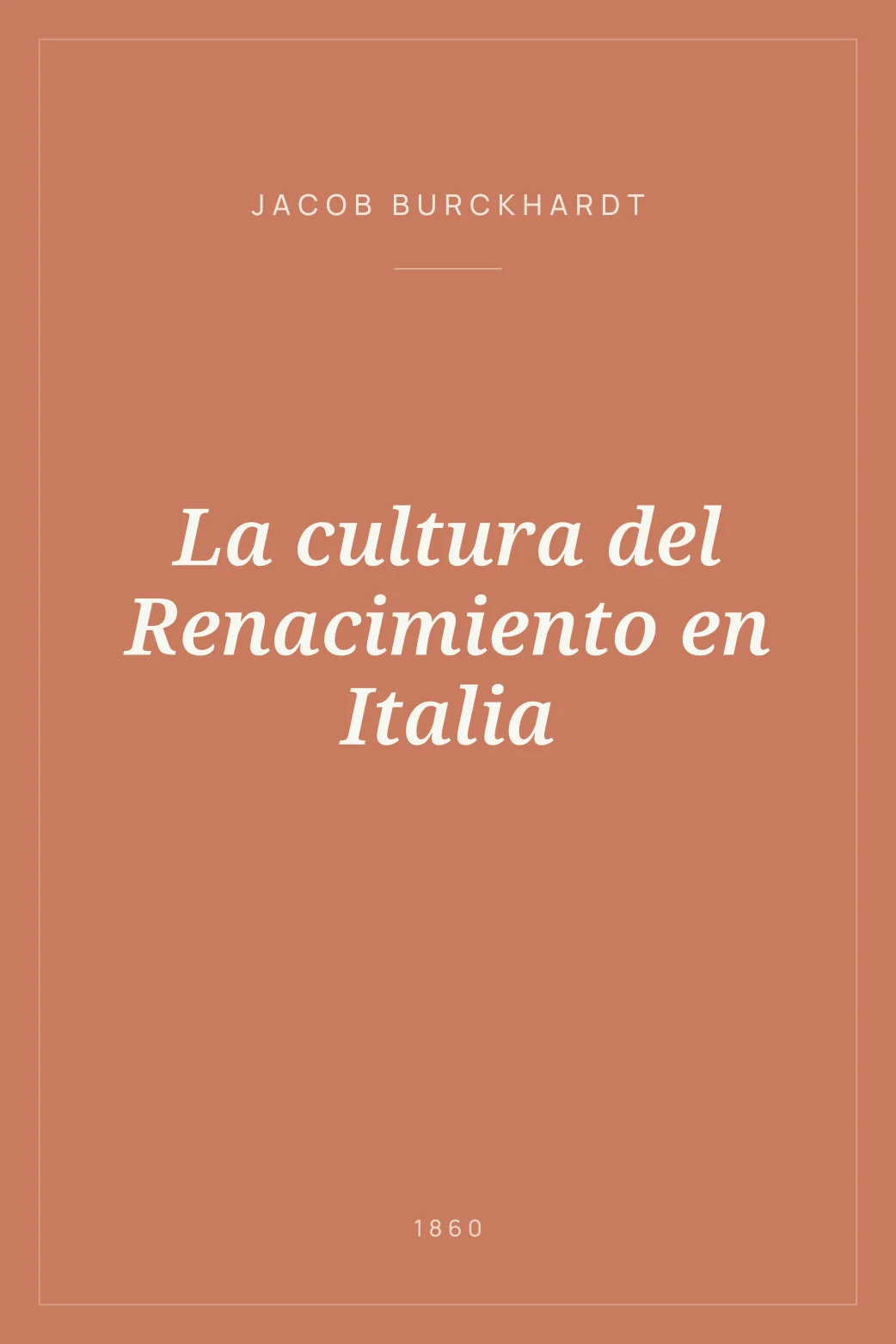 Portada de La cultura del Renacimiento en Italia