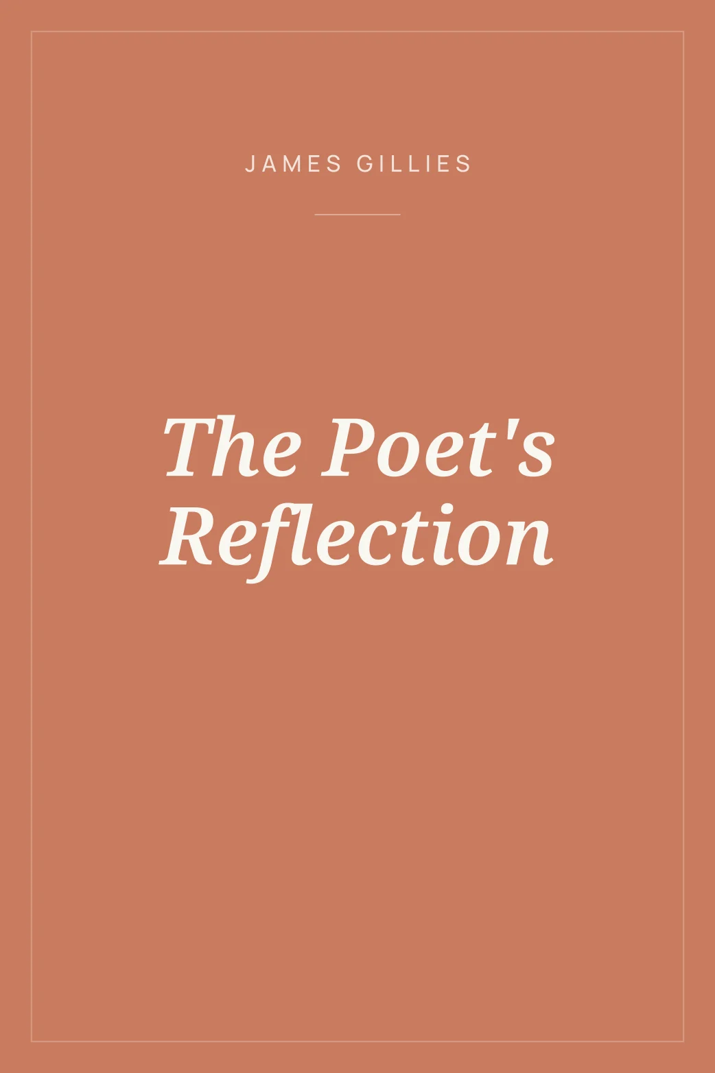 Portada de The Poet's Reflection
