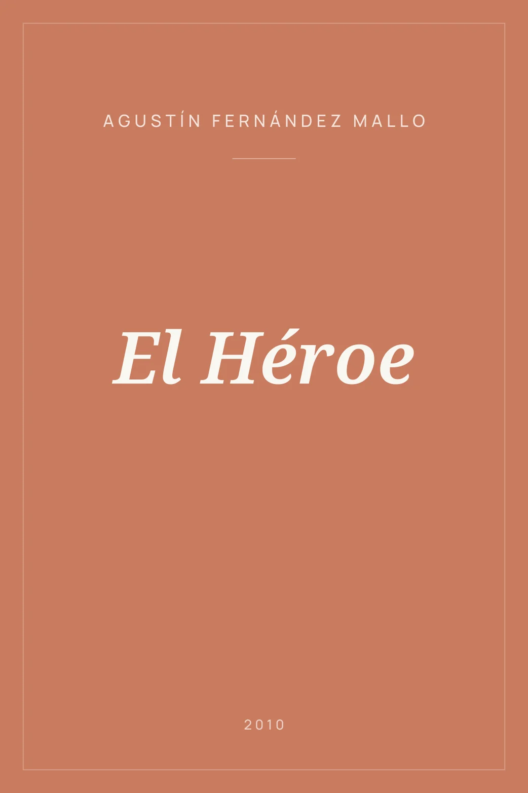 Portada de El Héroe