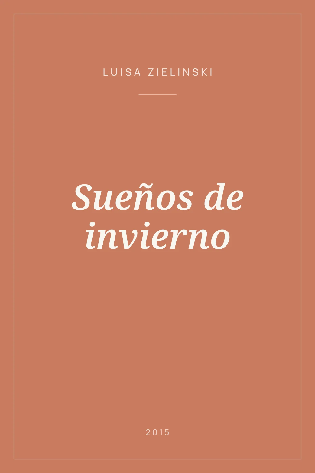Portada de Sueños de invierno