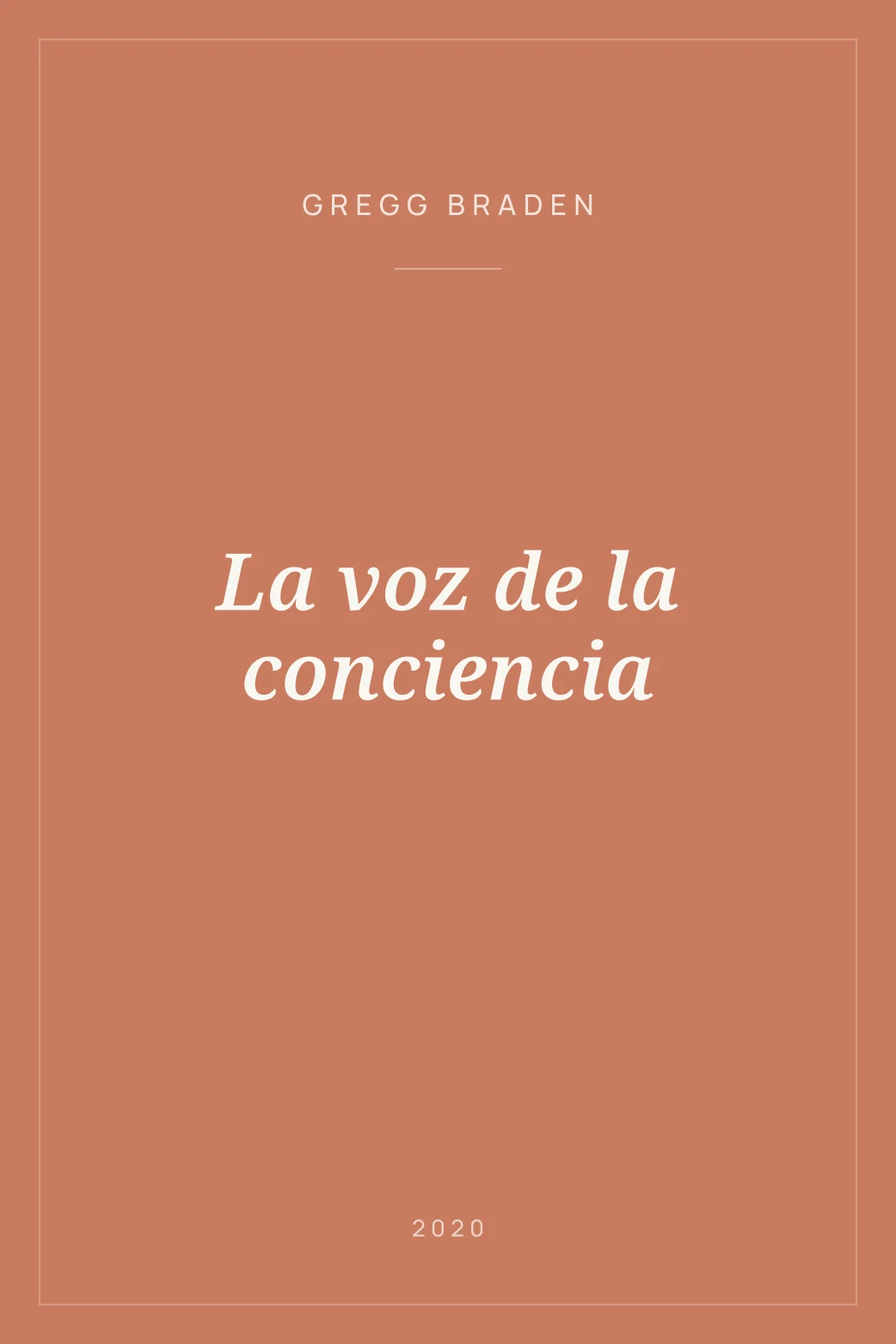 Portada de La voz de la conciencia