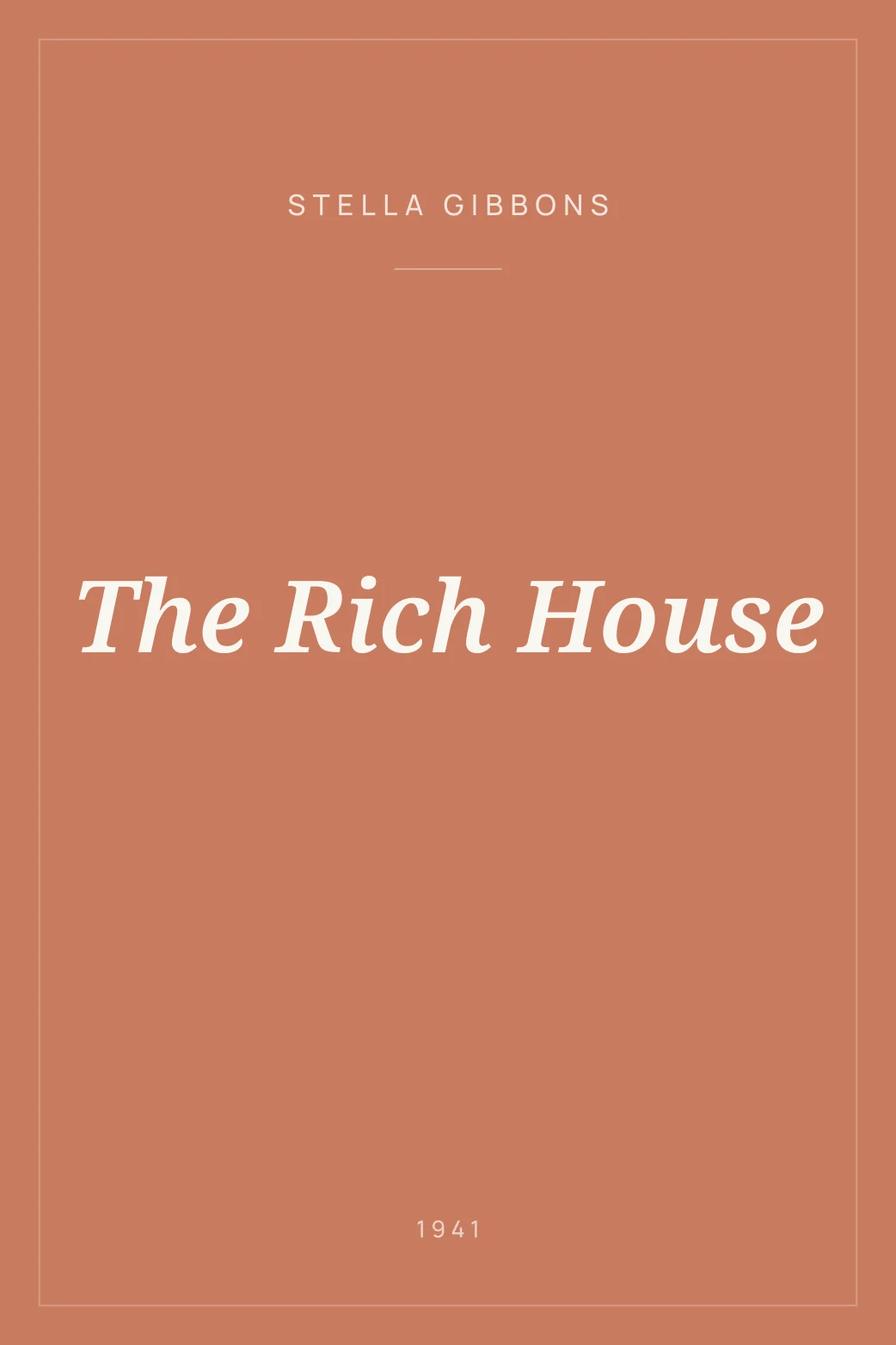 Portada de The Rich House