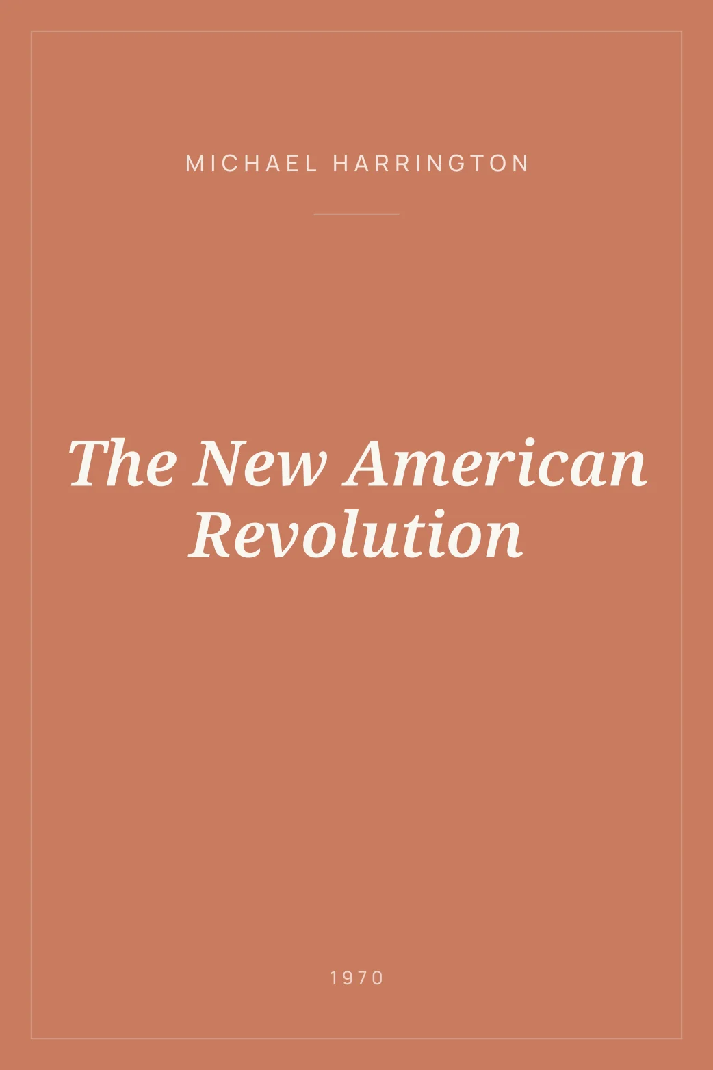 Portada de The New American Revolution