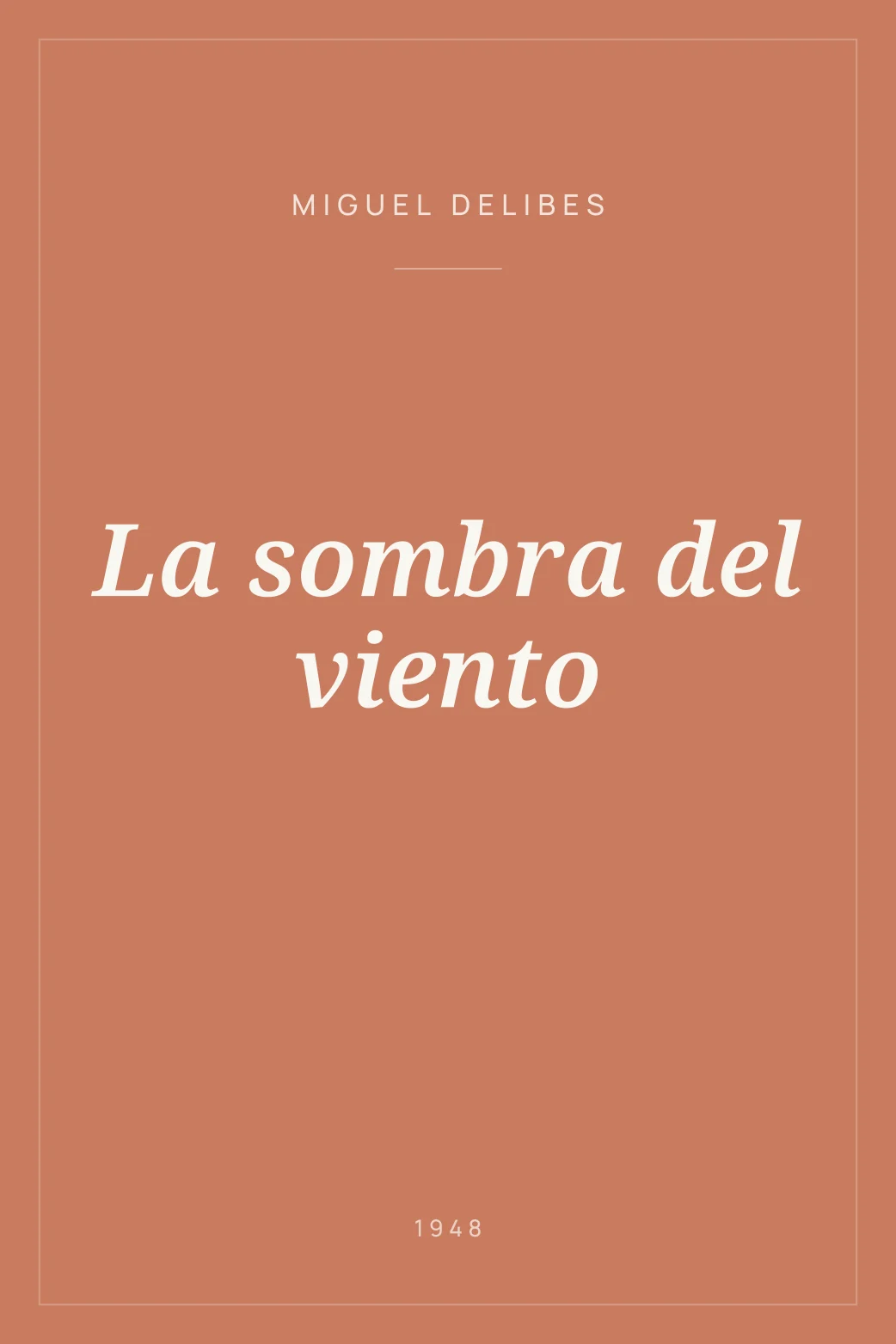 Portada de La sombra del viento
