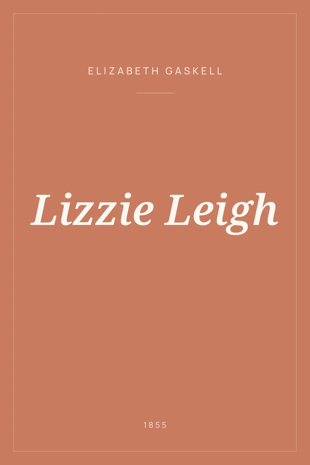 Portada de Lizzie Leigh