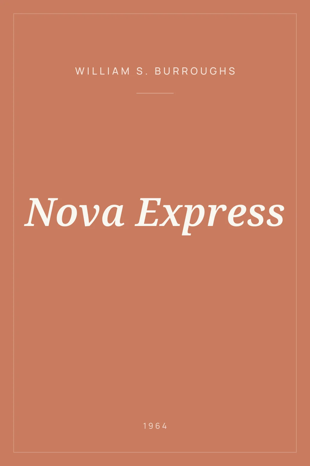 Portada de Nova Express