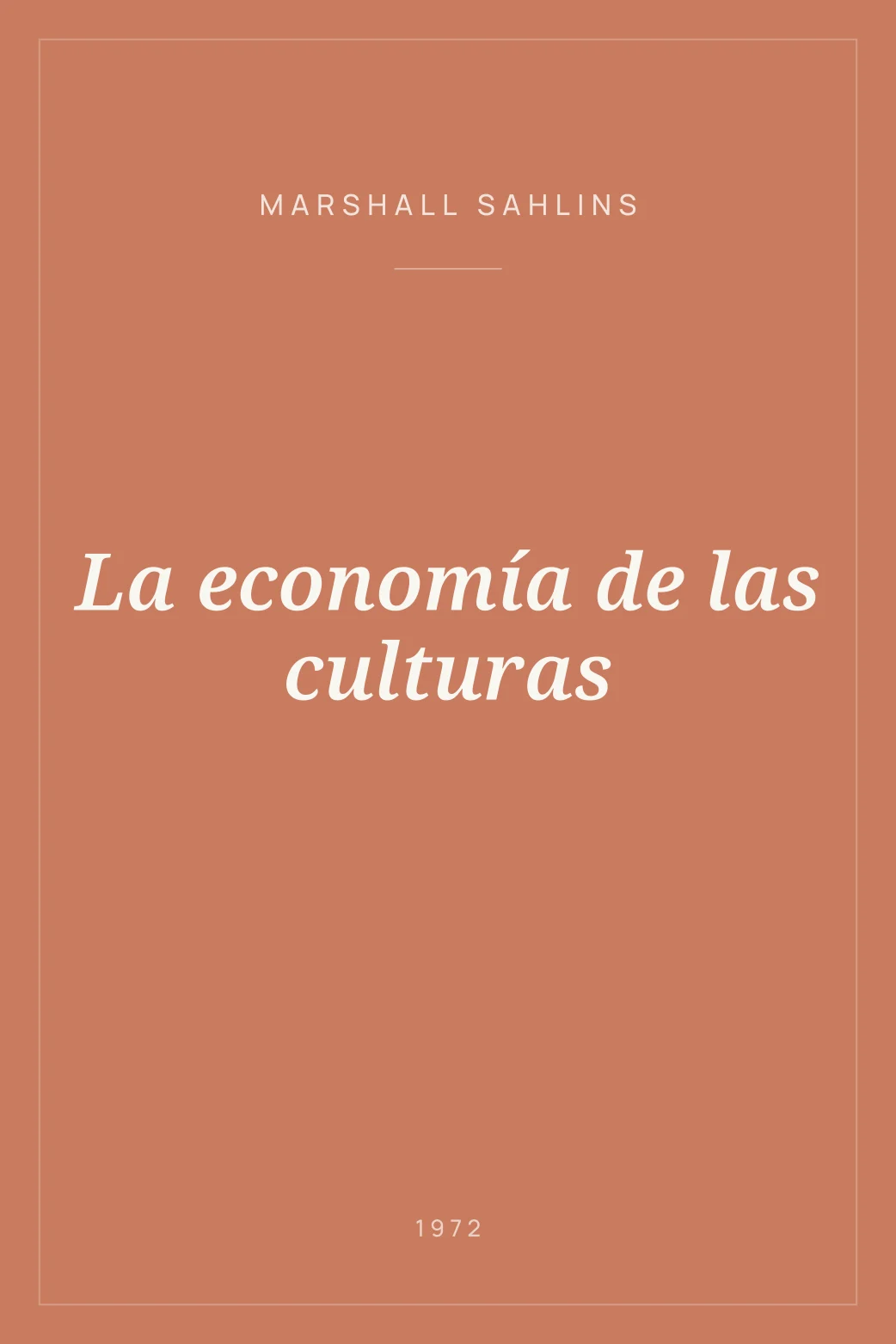 Portada de La economía de las culturas