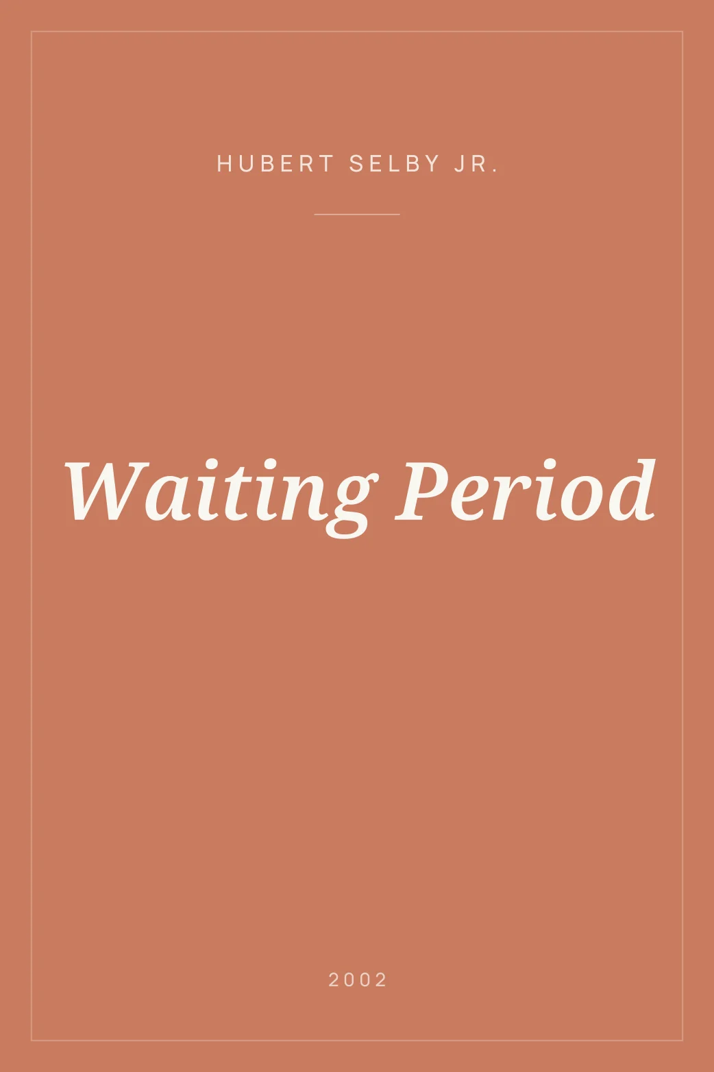 Portada de Waiting Period