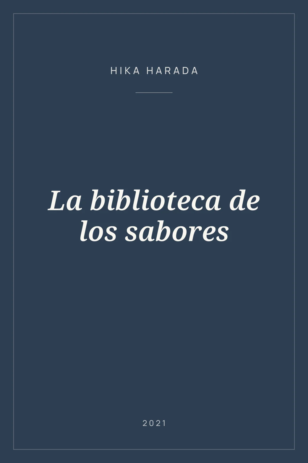 Portada de La biblioteca de los sabores