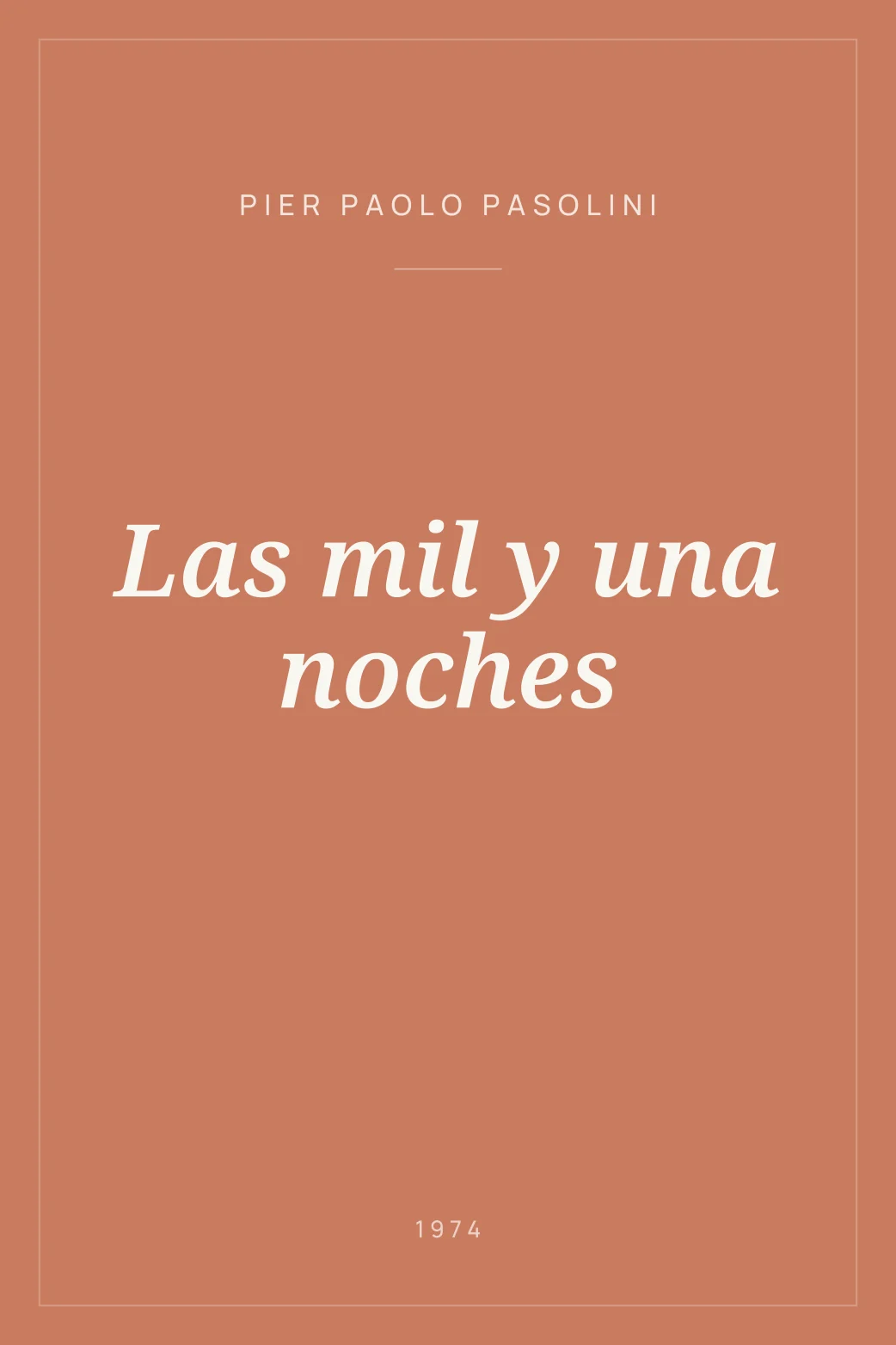 Portada de Las mil y una noches