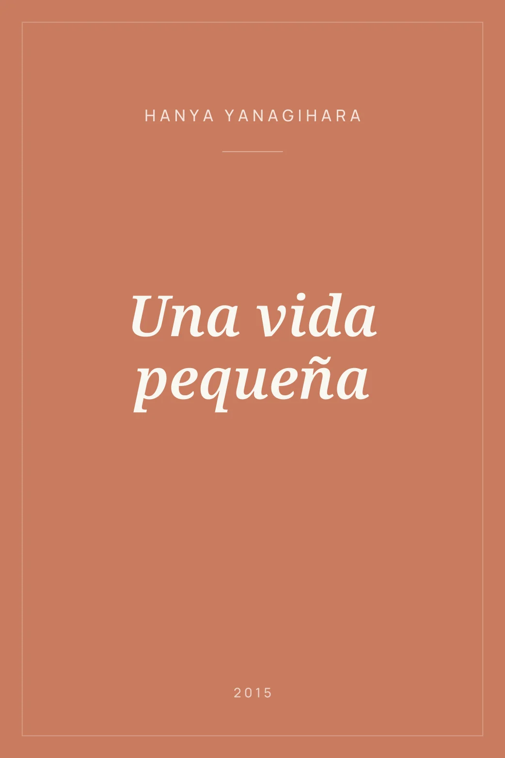 Portada de Una vida pequeña