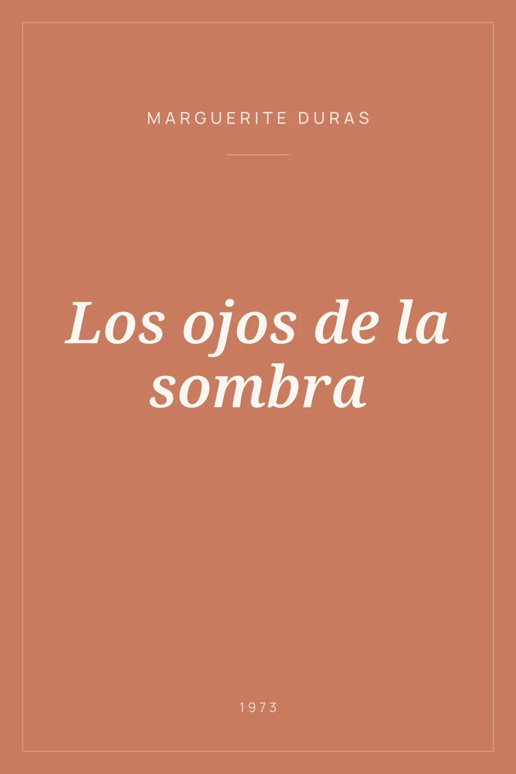 Portada de Los ojos de la sombra