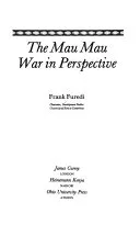 Portada de The Mau Mau War in Perspective
