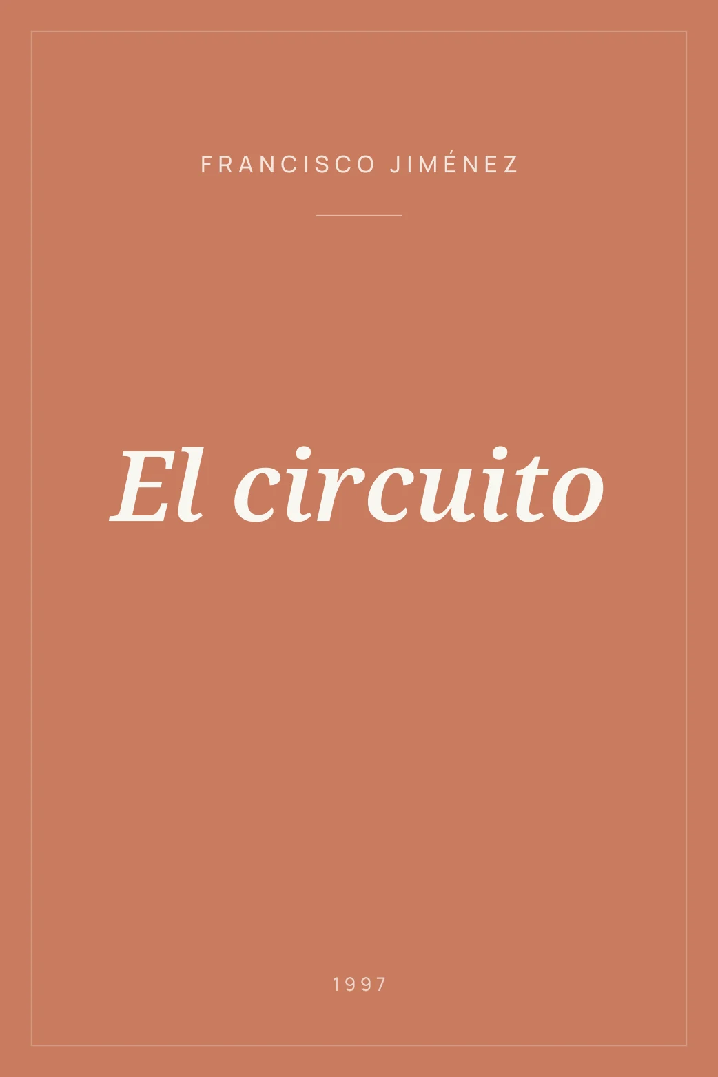 Portada de El circuito