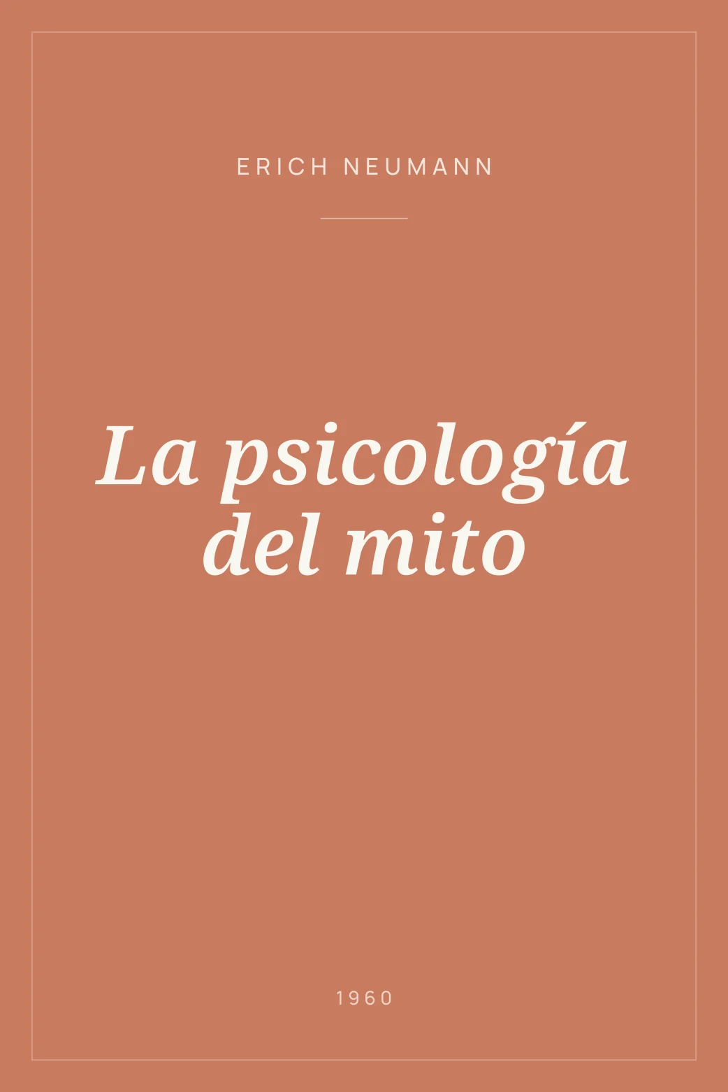 Portada de La psicología del mito