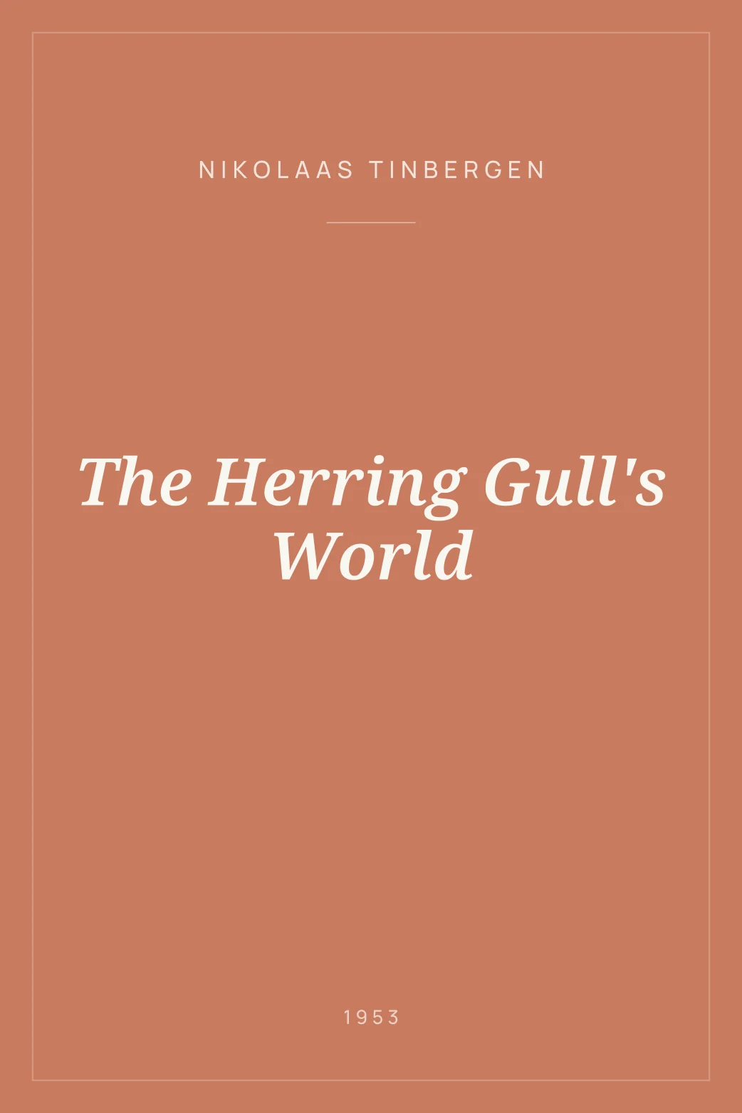 Portada de The Herring Gull's World