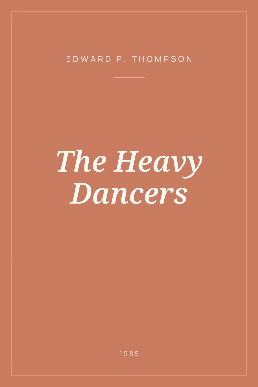 Portada de The Heavy Dancers