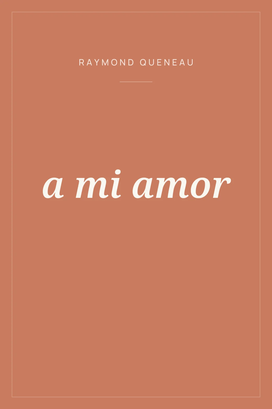 Portada de a mi amor