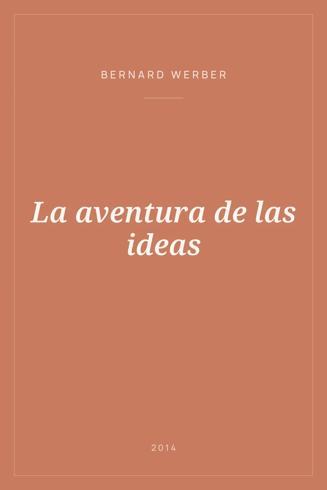 Portada de La aventura de las ideas