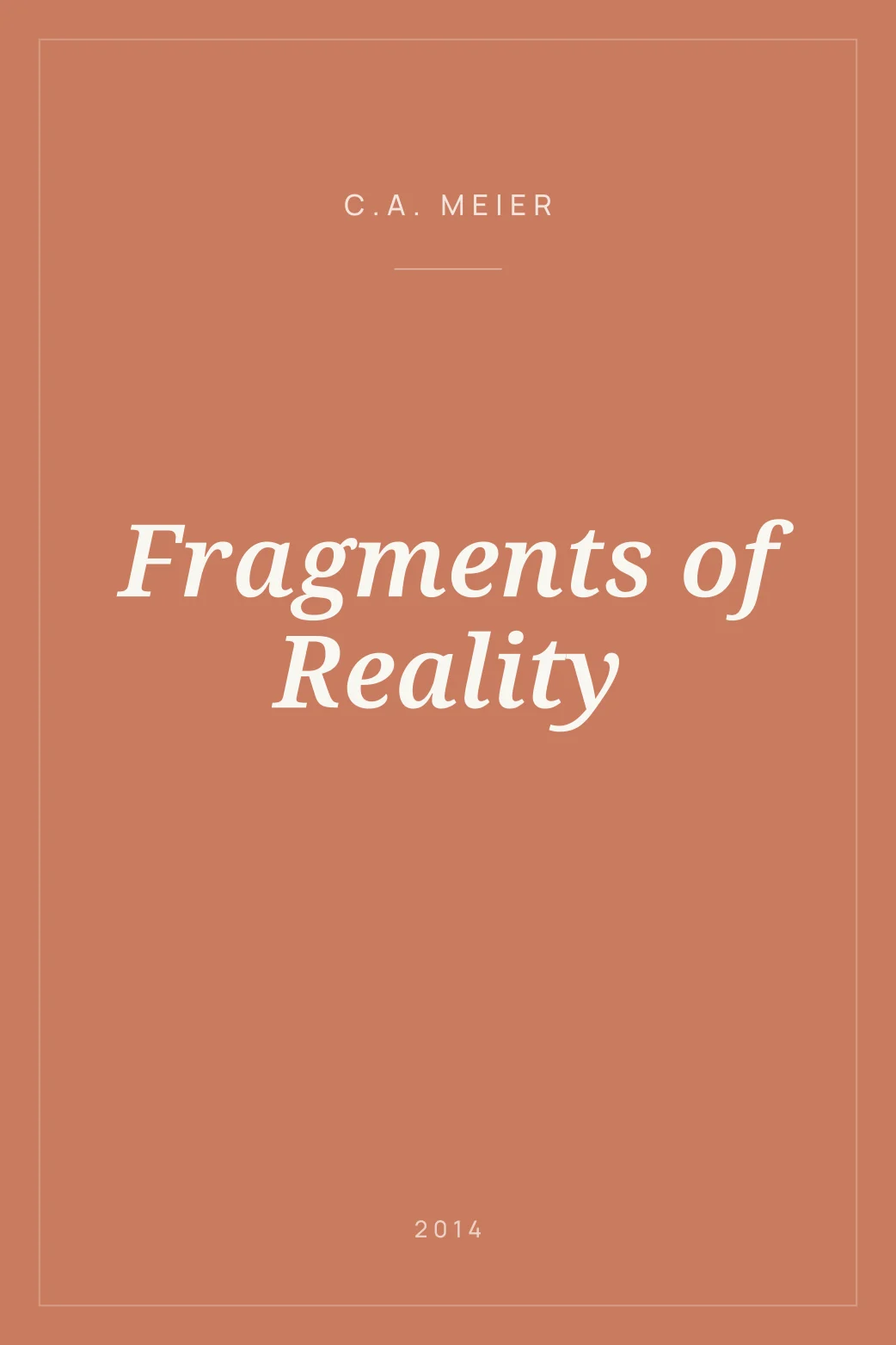 Portada de Fragments of Reality