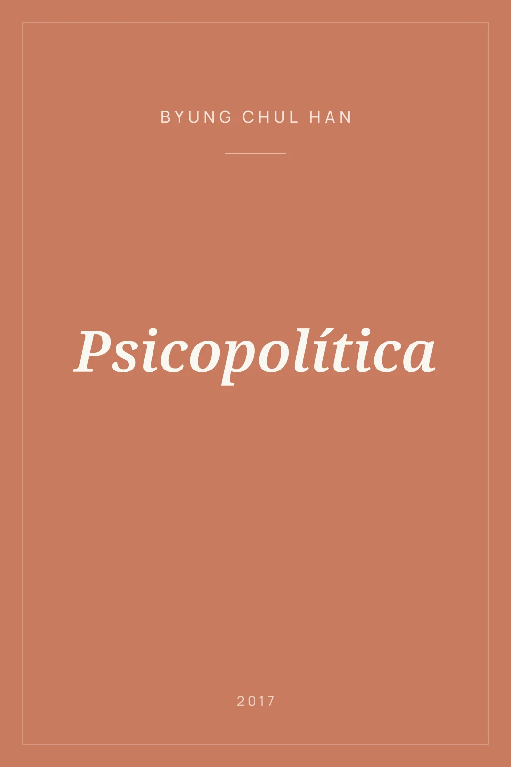 Portada de Psicopolítica