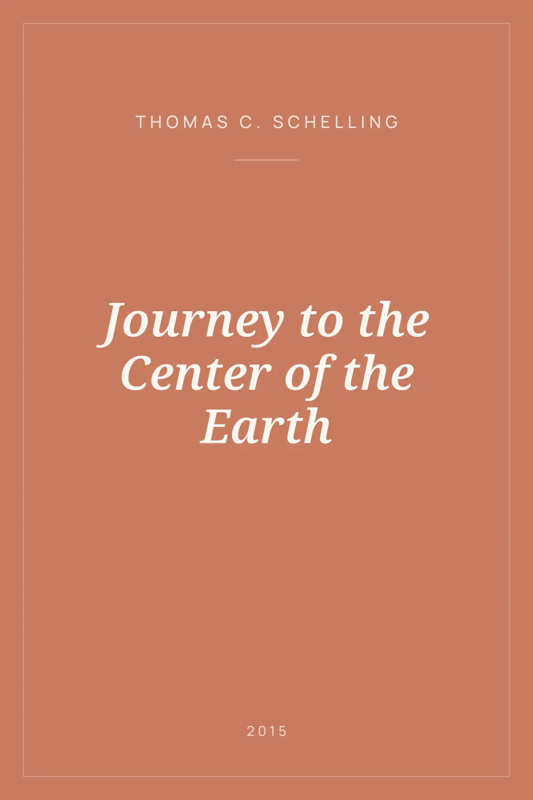 Portada de Journey to the Center of the Earth