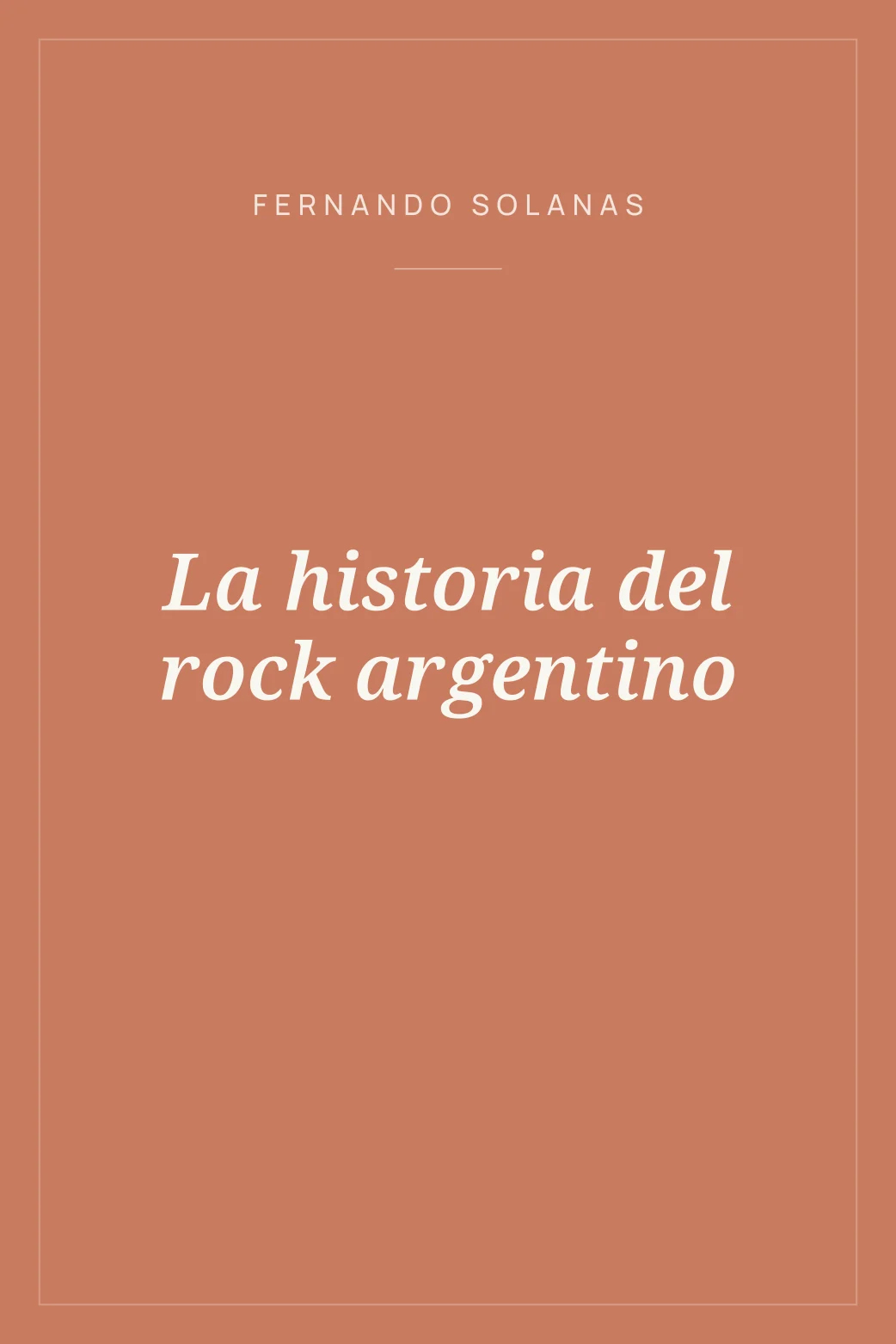 Portada de La historia del rock argentino